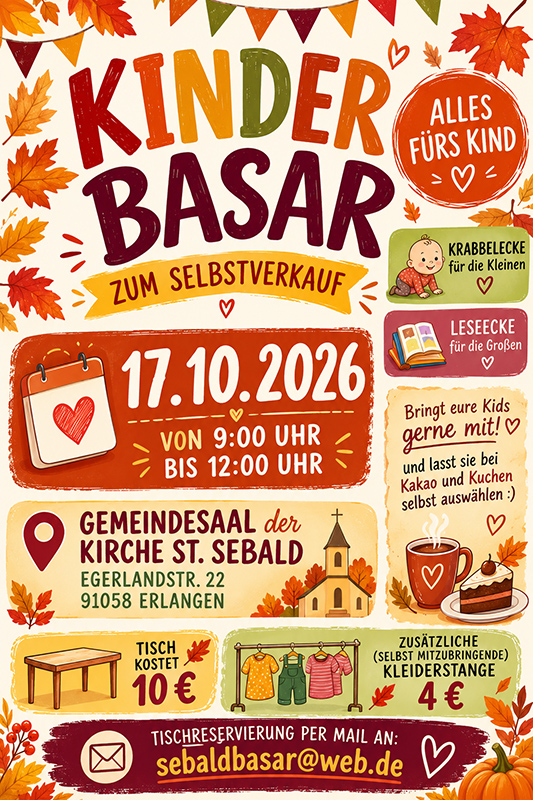 Basar Erlangen St. Sebald