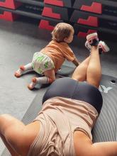 Sport mit Baby bei FRYDAY
