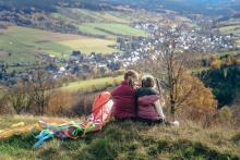 Drachenfliegen am Berg ©Dirk_Rückschloss